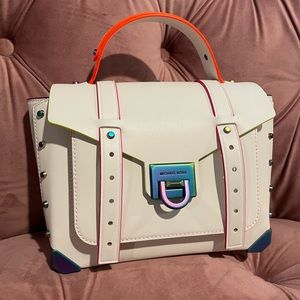 Michael Kors Manhattan optic white Handbag